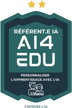 Badge AI4EDU — Personnaliser l'apprentissage avec l'IA
